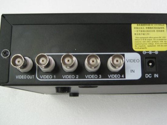 画像: 4CH DVR SATA メインユニット (w/o HDD)、Mini Camera x 4個付きセット
