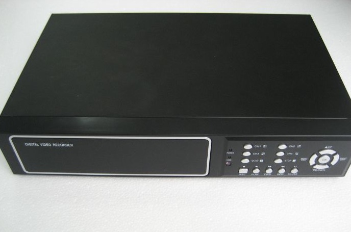 画像1: 4CH DVR SATA メインユニット (w/o HDD)、Mini Camera x 4個付きセット